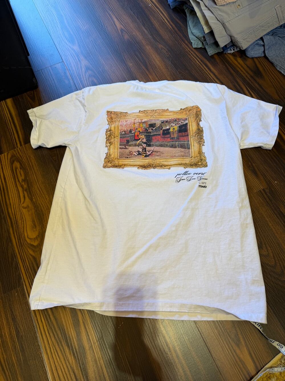 Arm Bar Soap TTWD Men’s Short Sleeve Graphic T-Shirt Size XL